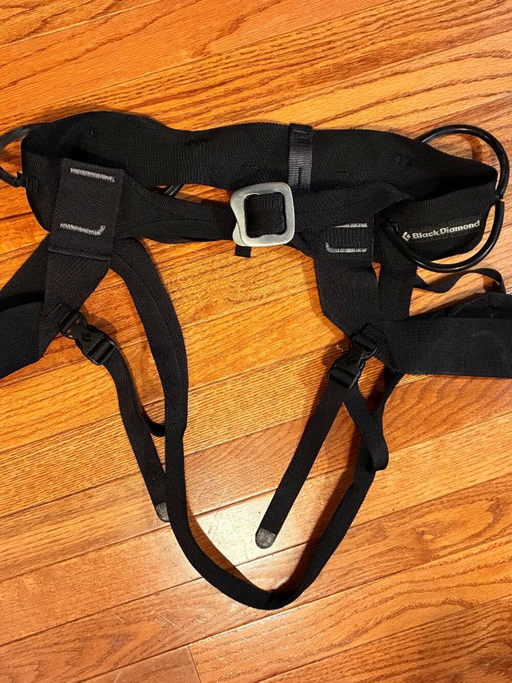 Black Diamond Alpine Bod Harness 650026 Unisex Size Large NWOT